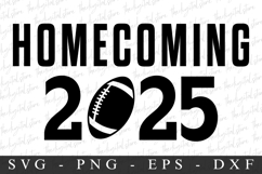 Football Home 2025 SVG | SVG Cut files | Cricut Product Image 1
