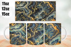 Marble Mug Wrap Sublimation 11oz, 12oz, 15oz Product Image 1