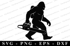 Bigfoot SVG | SVG Cut files | Cricut Product Image 1