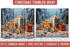 Christmas Tumbler Wrap | Christmas Sublimation | Tumbler Product Image 1