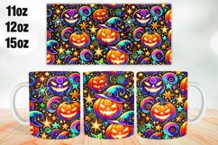 Halloween Mug Wrap Sublimation 11oz, 12oz, 15oz Product Image 1