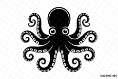 Octopus Svg Design | Svg Cut Files | Digital Download Product Image 1
