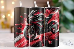 Sports Bike Tumbler Wrap | Sublimation | Tumblers Product Image 1