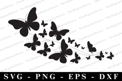 Butterfllies Svg | Svg Cut Files | Cricut Product Image 1