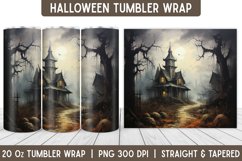 Halloween Tumbler Wrap | Halloween Design | Tumbler | Skull Product Image 1