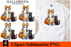 4 Halloween Boo Clipart PNG | Spooky Season Png Product Image 1