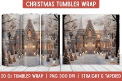 Christmas Tumbler Wrap | Christmas Sublimation | Tumbler Product Image 1