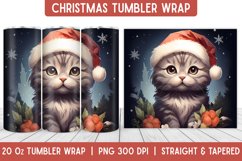 Christmas Tumbler Wrap | Christmas Sublimation | Tumbler Product Image 1