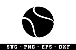 Tennis Ball Svg |Tennis SVG Cut files | Cricut Product Image 1