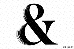 Ampersand SVG | SVG Cut files | Cricut Product Image 1
