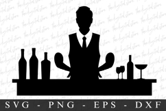 Bartender SVG | SVG Cut files | Cricut Product Image 1
