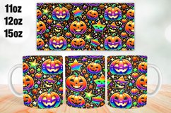 Halloween Mug Wrap Sublimation 11oz, 12oz, 15oz Product Image 1