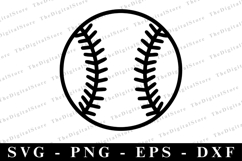 Baseball SVG | SVG Cut files | Cricut Product Image 1