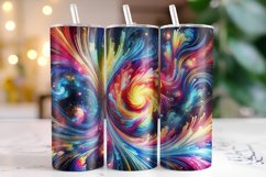 Abstract 20oz Tumbler Wrap Sublimation Product Image 1