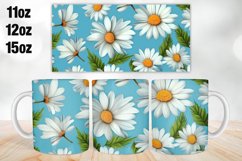 3D Flower Mug Sublimation | Sublimation | 11oz 12oz &amp; 15oz Product Image 1