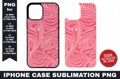 Abstract iPhone Case Sublimation PNG | Sublimation Product Image 1