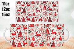Christmas Mug Wrap Sublimation 11oz, 12oz, 15oz Product Image 1