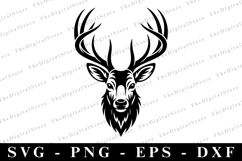 Deer SVG | SVG Cut files | Cricut Product Image 1