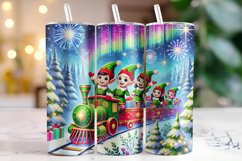 Christmas Tumbler Wrap | Christmas | Sublimation Product Image 1