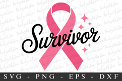 Survivor PNG | Breast Cancer Awareness Png Product Image 1