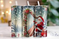 Christmas Santa Tumbler Wrap | Christmas | Sublimation Product Image 1