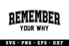 Remember Your Way Svg |Motivation SVG Cut files | Cricut Product Image 1
