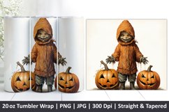 Halloween Tumbler Wrap | Halloween Design | Tumbler | Ghost Product Image 1