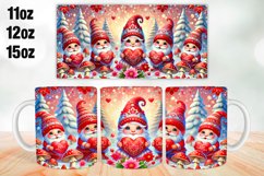 Christmas Mug Wrap Sublimation 11oz, 12oz, 15oz Product Image 1