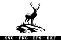 Deer Svg | Forest Svg | Svg Cut File Product Image 1
