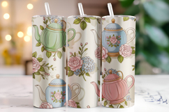Teapots Tumbler Wrap | Sublimation | Tumblers Product Image 1