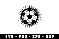 Football Medal SVG | SVG Cut files | Cricut Product Image 1