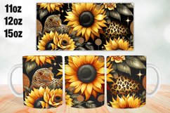 Sunflowers Mug Wrap Sublimation 11oz, 12oz, 15oz Product Image 1