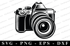 Camera SVG | SVG Cut files | Cricut Product Image 1