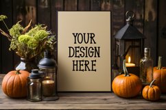 Halloween Frame Mockup | Mockup| PSD smart object Product Image 1