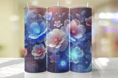 Flowers Tumbler Wrap | Sublimation | Tumblers Product Image 1