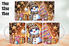 Christmas Mug Wrap Sublimation 11oz, 12oz, 15oz Product Image 1