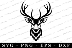 Deer SVG | SVG Cut files | Cricut Product Image 1