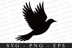 Bird Svg, Flying Bird, Files for Cricut Product Image 1