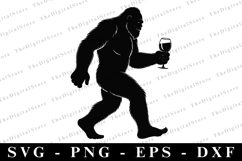 Bigfoot SVG | SVG Cut files | Cricut Product Image 1
