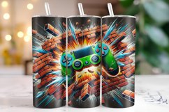 Game Controller Tumbler Wrap | Sublimation | Tumblers Product Image 1