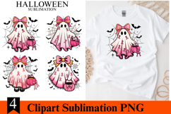 4 Halloween Boo Clipart PNG | Spooky Season Png Product Image 1
