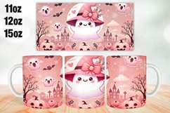 Halloween Mug Wrap Sublimation 11oz, 12oz, 15oz Product Image 1