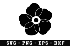 Flower SVG | Floral Svg | SVG Cut files | Cricut Product Image 1
