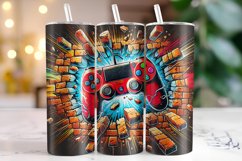 Game Controller Tumbler Wrap | Sublimation | Tumblers Product Image 1