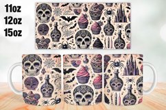 Halloween Mug Wrap Sublimation 11oz, 12oz, 15oz Product Image 1