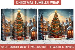 Christmas Tumbler Wrap | Christmas Sublimation | Tumbler Product Image 1