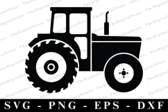 Tractor SVG | SVG Cut files | Cricut Product Image 1