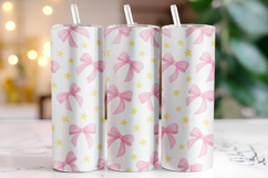Bow Tumbler Wrap | Sublimation | Tumblers Product Image 1