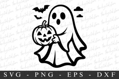 Boo SVG | SVG Cut files | Cricut Product Image 1