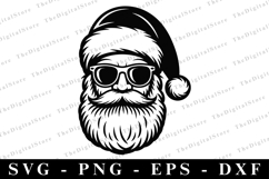 Santa SVG | SVG Cut files | Cricut Product Image 1